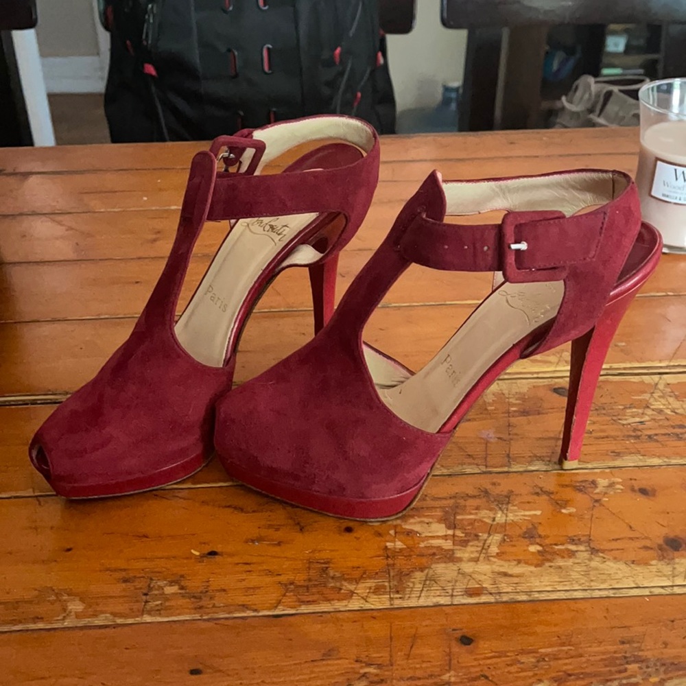 Christian Louboutin Red Pump Heels